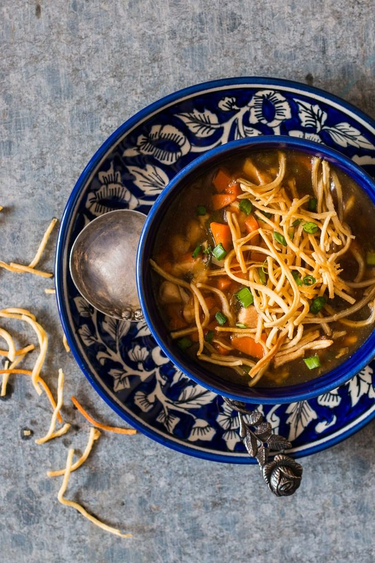 Sinatra meets China's most desired cuisine: chicken manchow soup!