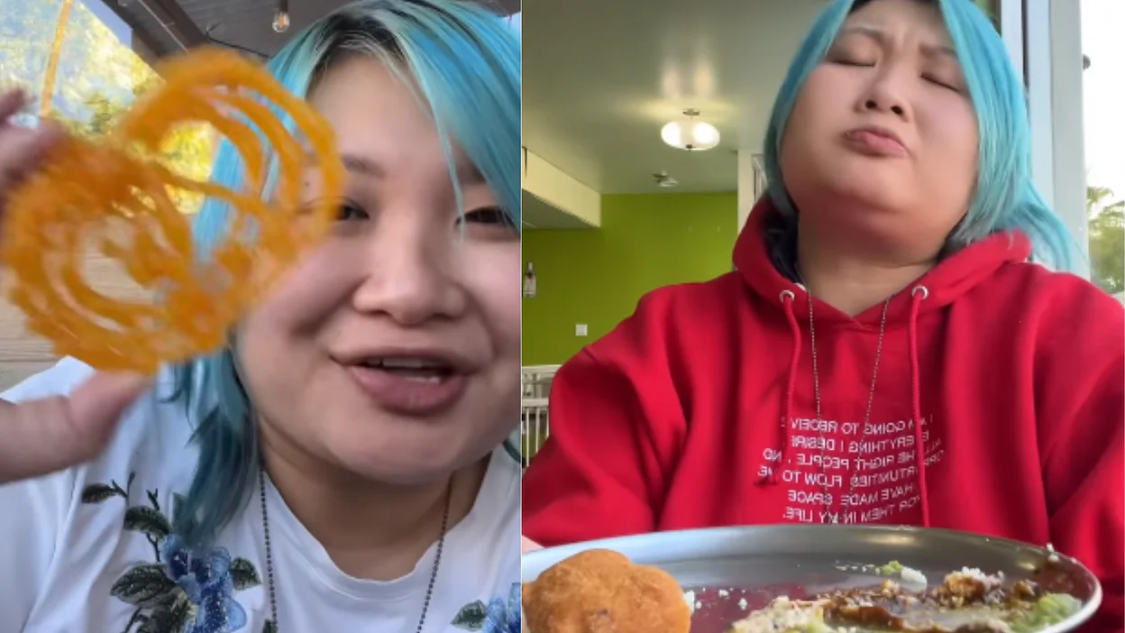 Vietnamese Food Blogger Tries Jalebi For The First Time