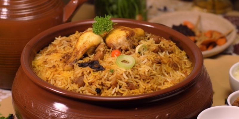 Biryani in north India