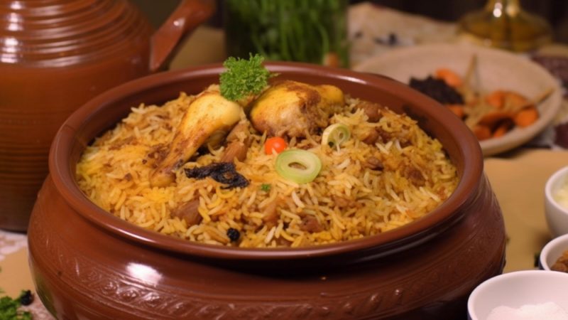 Biryani in north India