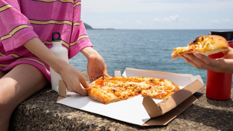 Pizza restaurants on Marine Drive