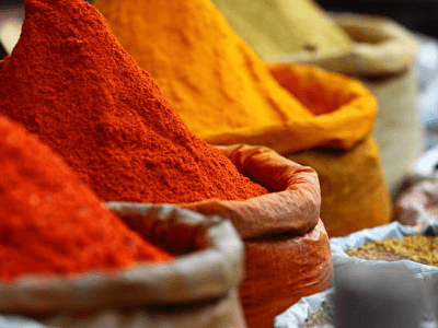 Indian spice markets