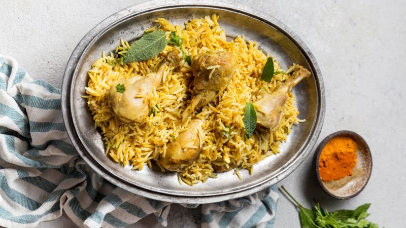 Malabar chicken biryani 